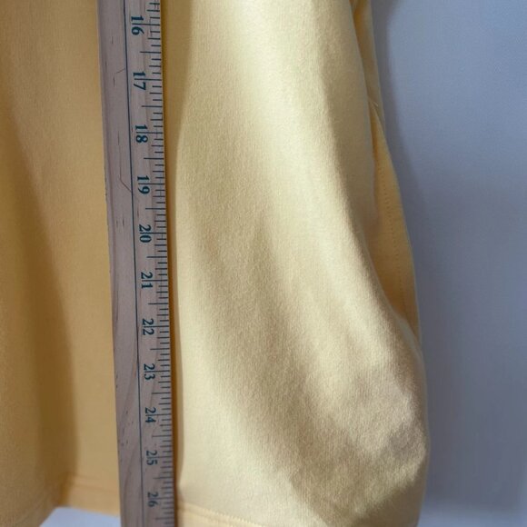 Sport Savvy Womens Yellow Floral French Terry Stand Collar Full Zip Jacket Sz 2X - Picture 6 of 7